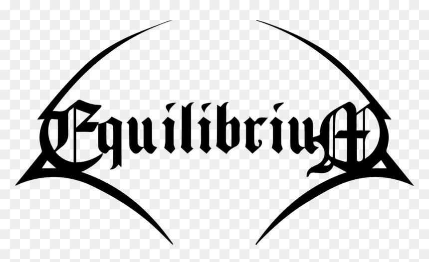 Equilibrium Band Logo - Old English Letters M, HD Png Download - band logos png