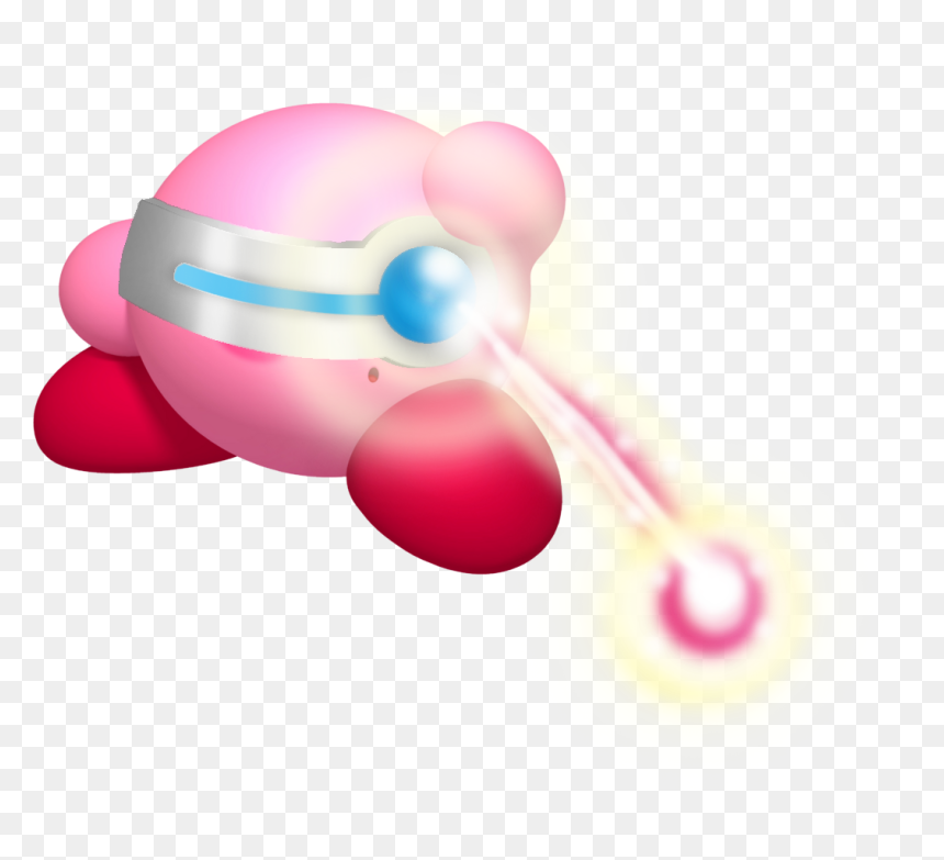 Laser Kirby Kdl3d - Kirby Copy Ability Laser, HD Png Download - kirby.png