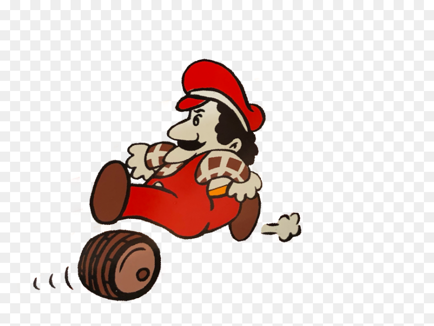 #stickergang #arcade #donkey #kong #oldschool #barrel - Cartoon, HD Png Download - donkey kong arcade png