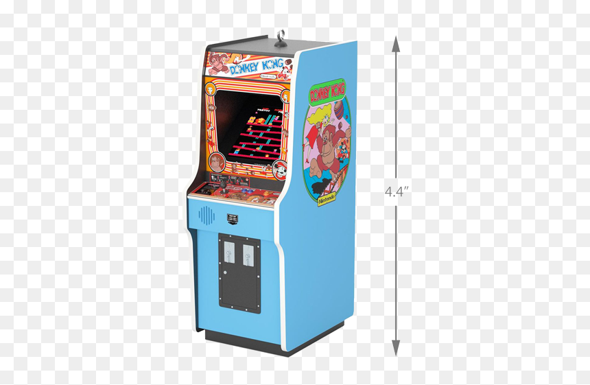 Hallmark 2018 Christmas Ornaments, HD Png Download - donkey kong arcade png