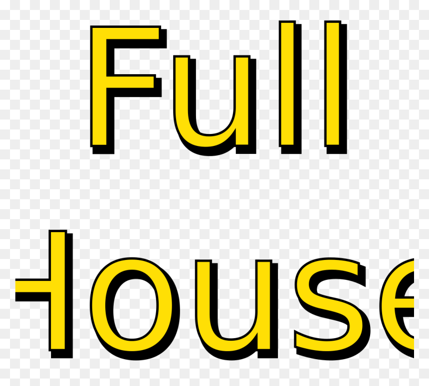 Wordmark, HD Png Download - full house png