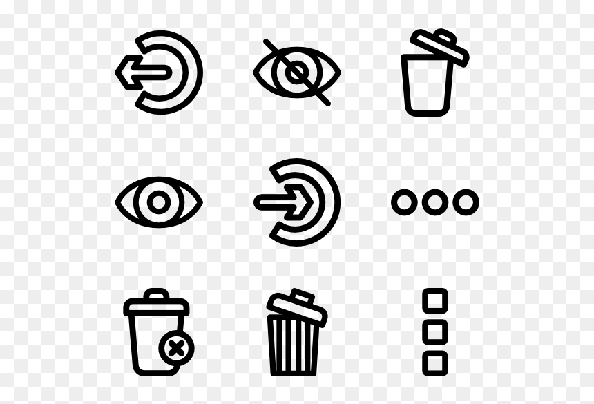 Clip Art, HD Png Download - black web button png