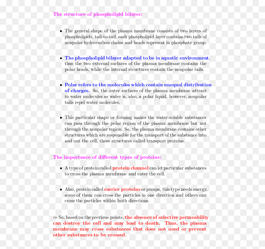 Screenshot, HD Png Download - cell membrane png