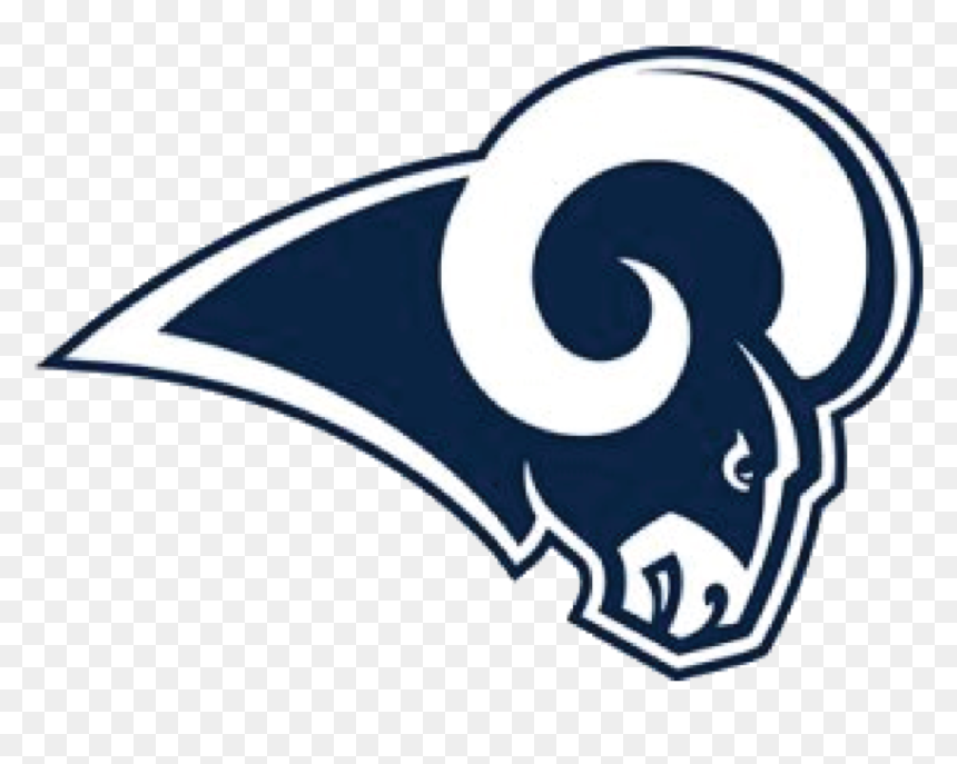 The Present Day Rams - Angeles Rams Logo Png, Transparent Png - ram horns png