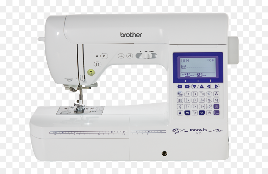 Brother F420 Sewing Machine, HD Png Download - sewing stitches png