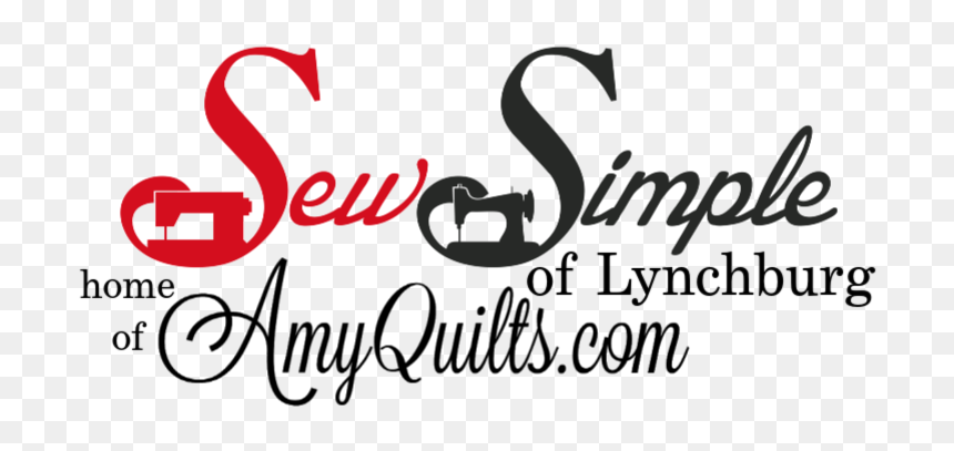 Sew Simple Of Lynchburg - Calligraphy, HD Png Download - sewing stitches png