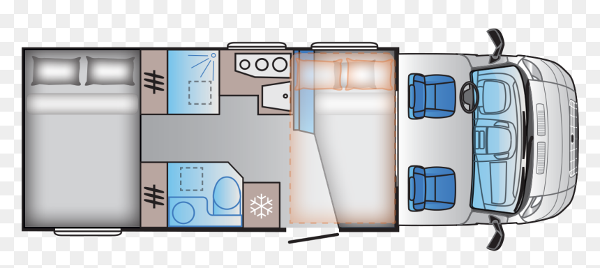 Luxury Motorhome Spaceship Rental, HD Png Download - captain cold png