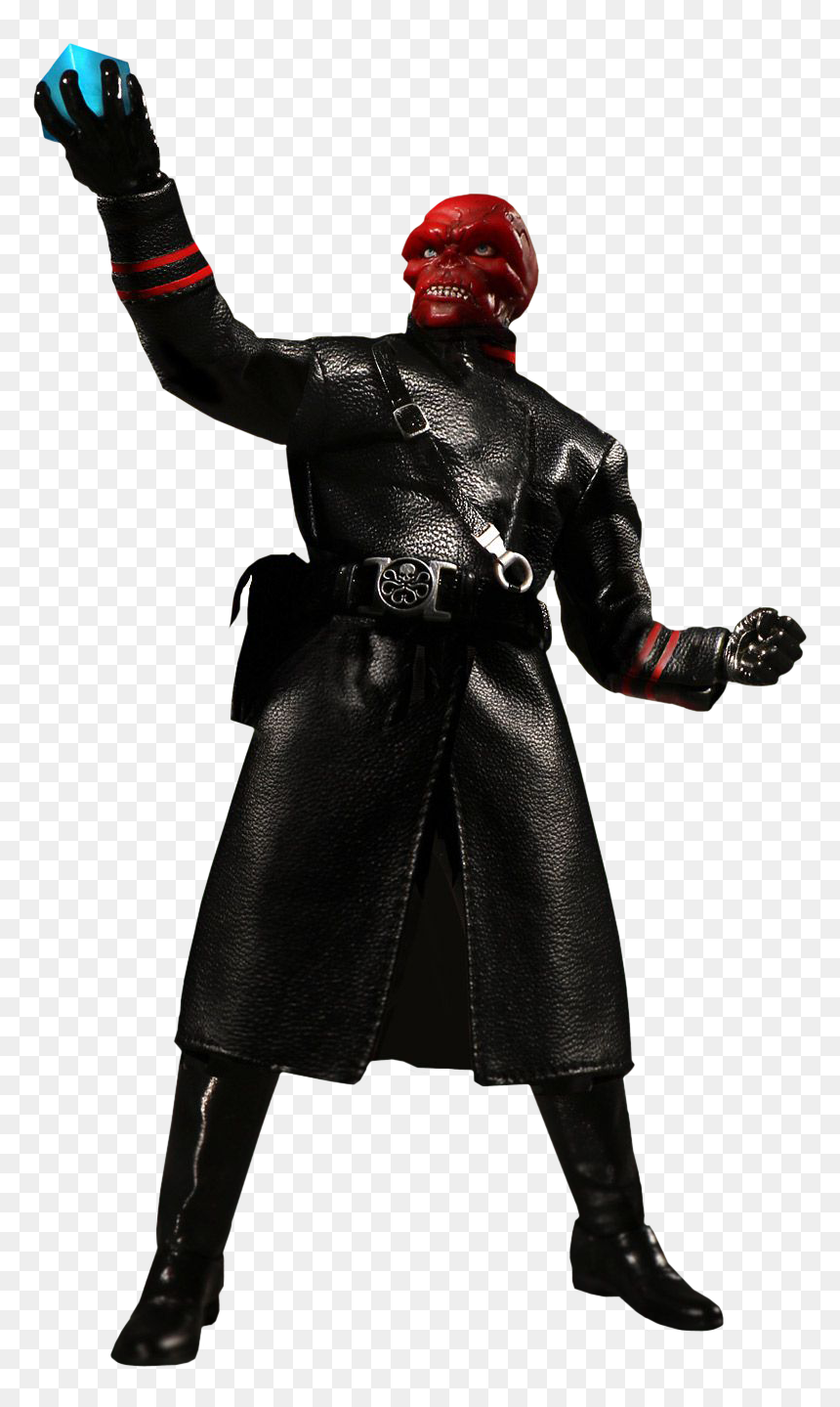Red Skull Captain America Action & Toy Figures Mezco, HD Png Download - captain cold png