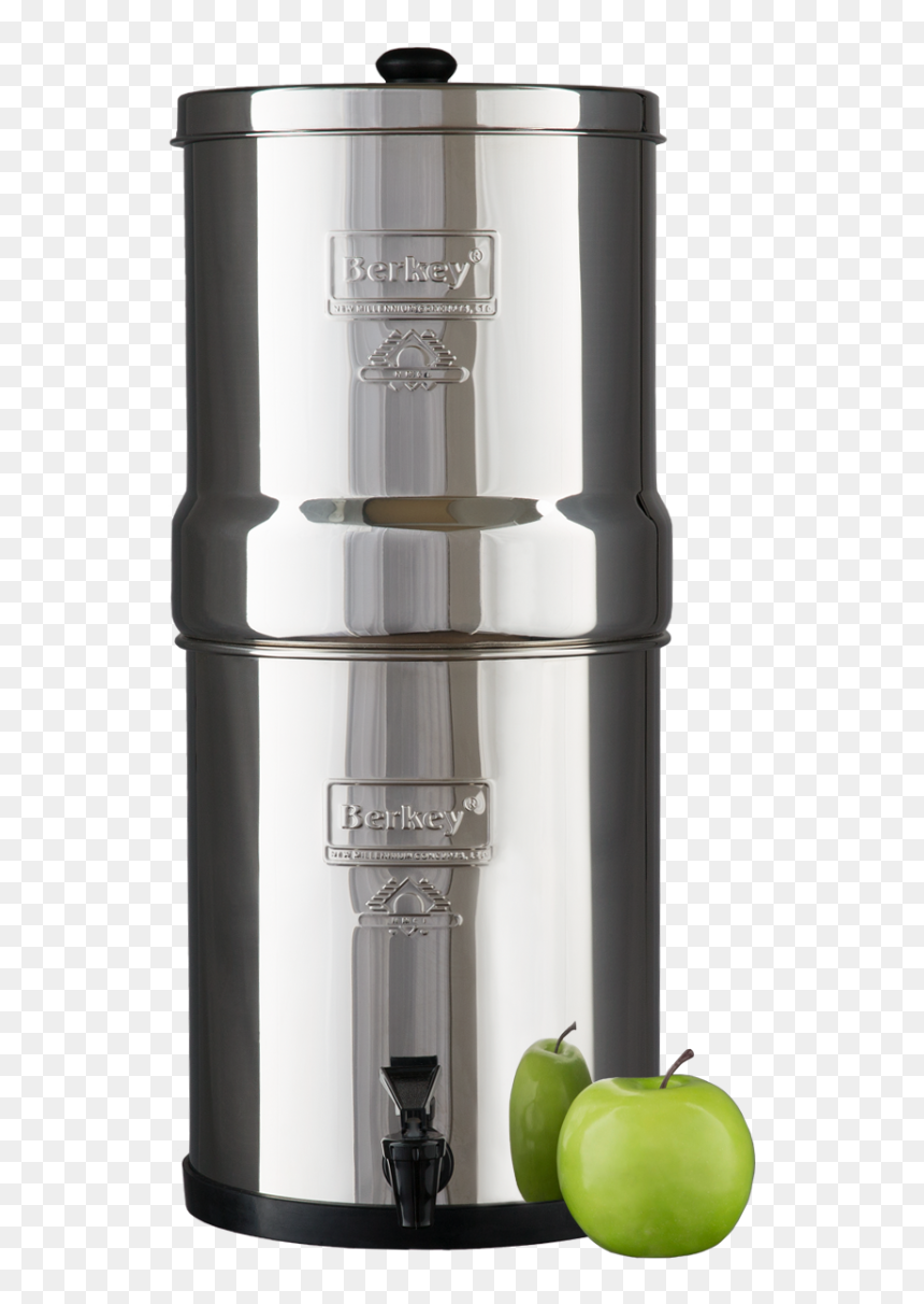 Recommended For 2-4 People In The 2 Filter Configuration - Big Berkey Water Filter, HD Png Download - water purifier png images