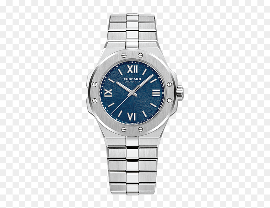 Alpine Eagle Small 298601-3001 - Chopard Luc Alpine Eagle, HD Png Download - watch dial png