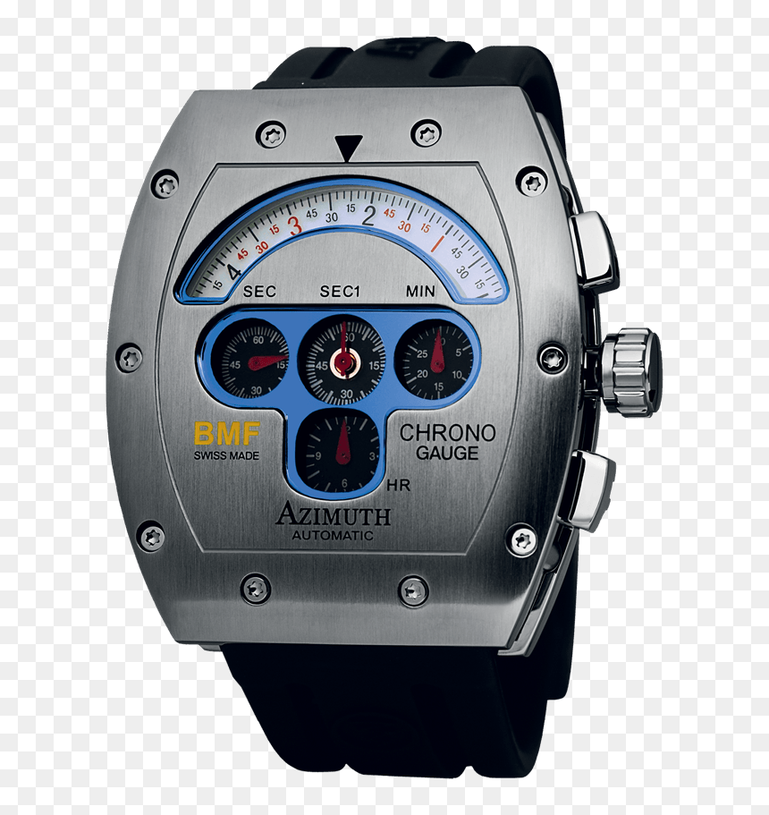 Azimuth Chrono Gauge, HD Png Download - watch dial png