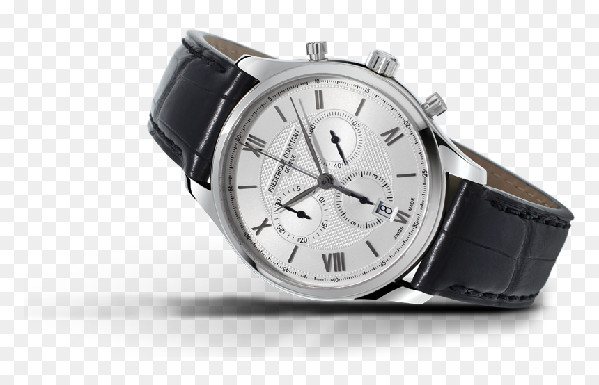 Classics Quartz Chronograph - Frederique Constant Classic Index Gmt, HD Png Download - watch dial png