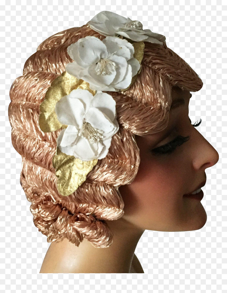 Finger Waves Hat, HD Png Download - flower hair band png