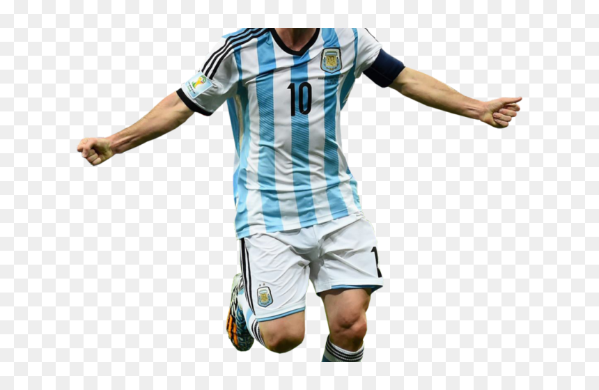 Transparent Sportswear Clipart - Lionel Messi Argentina Png, Png Download - football player messi png