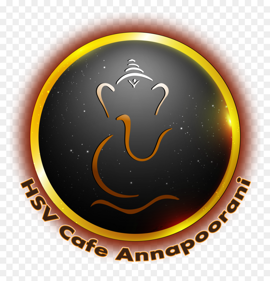 Cafe Annapoorani Logo 01 - Circle, HD Png Download - shri symbol png