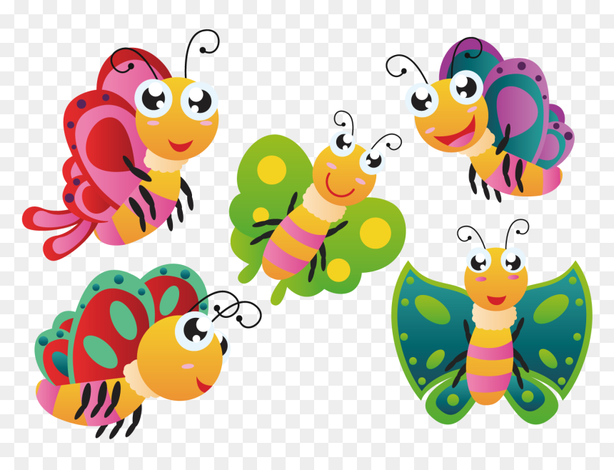 Butterfly Cartoon Png, Transparent Png - butterfly cartoon png