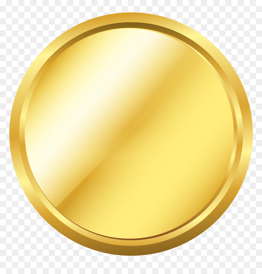 Circle, HD Png Download - gold coin png image