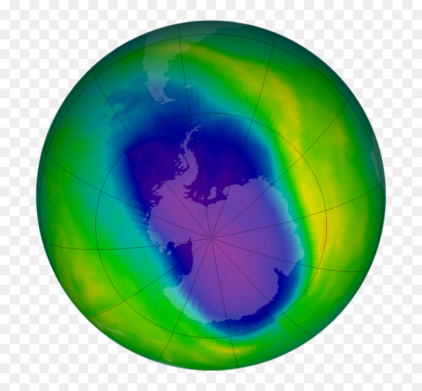 Ozone Layer Hole 1985, HD Png Download - blue photo frames png