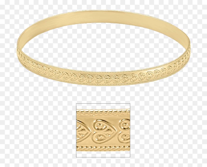 Standard View Of Brch1 In Yellow Metal - Bangle, HD Png Download - bangles images png