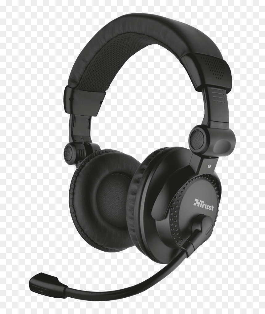 Como Headset For Pc And Laptop - Trust Headset, HD Png Download - head set png