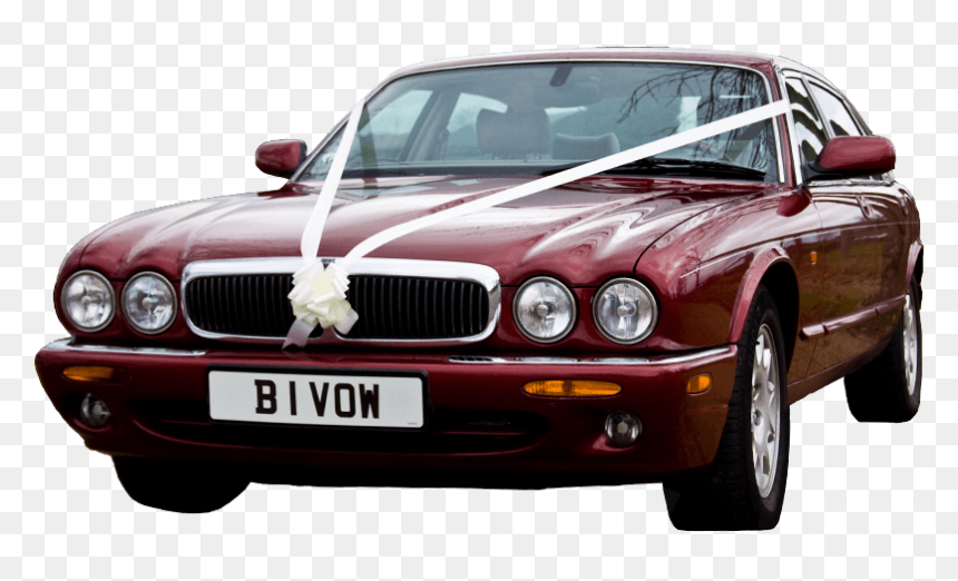 Wedding Car - Co - Uk - Jaguar Xj, HD Png Download - wedding car png