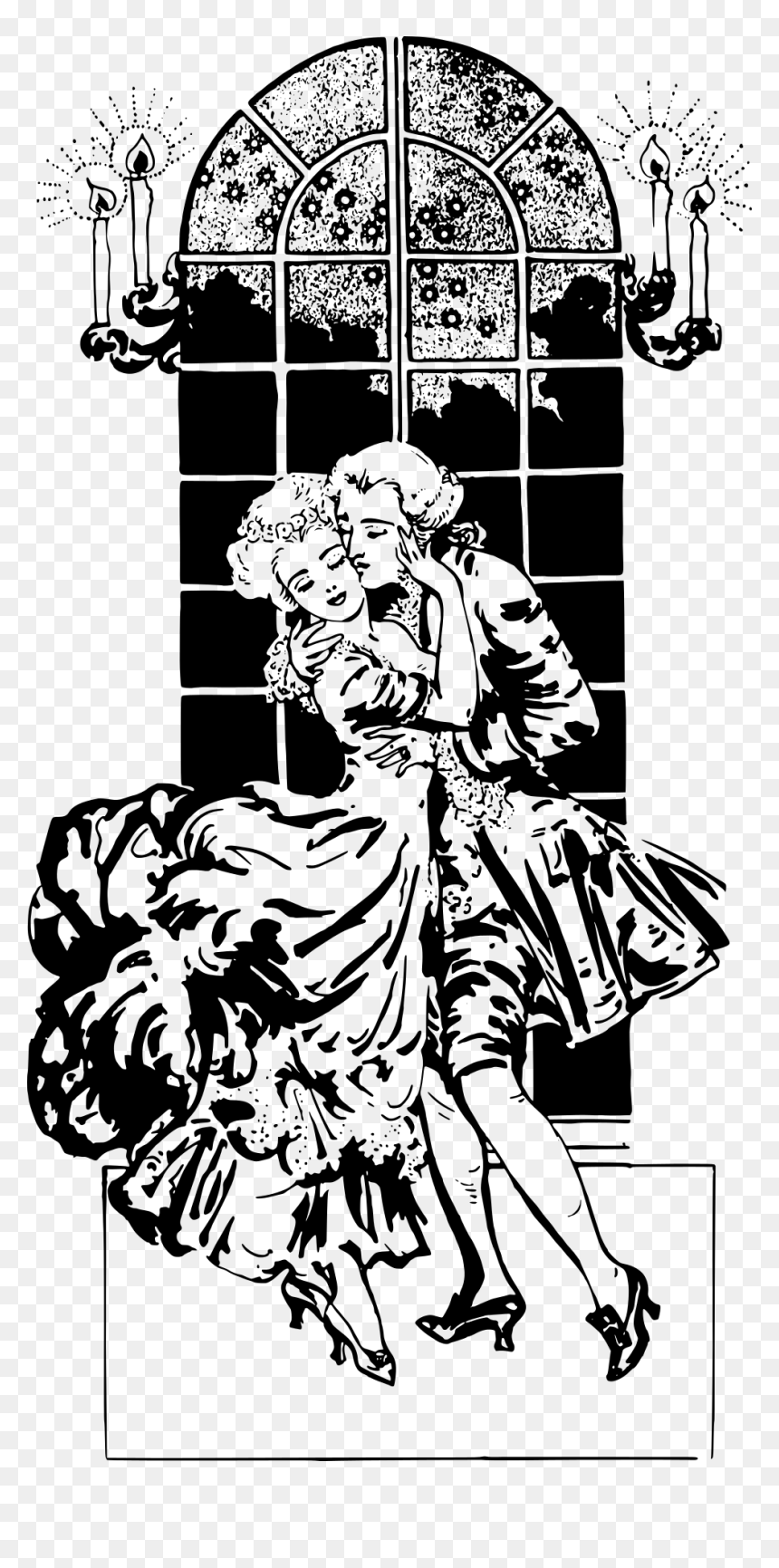 Dance, HD Png Download - romantic couple png