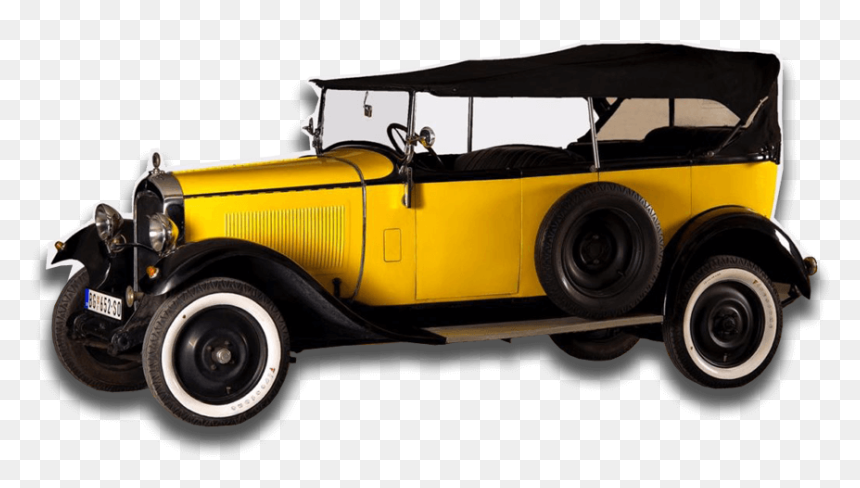Antique Car, HD Png Download - wedding car png