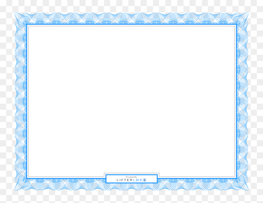 Cetrificate Background - Picture Frame, HD Png Download - certificate background hd png