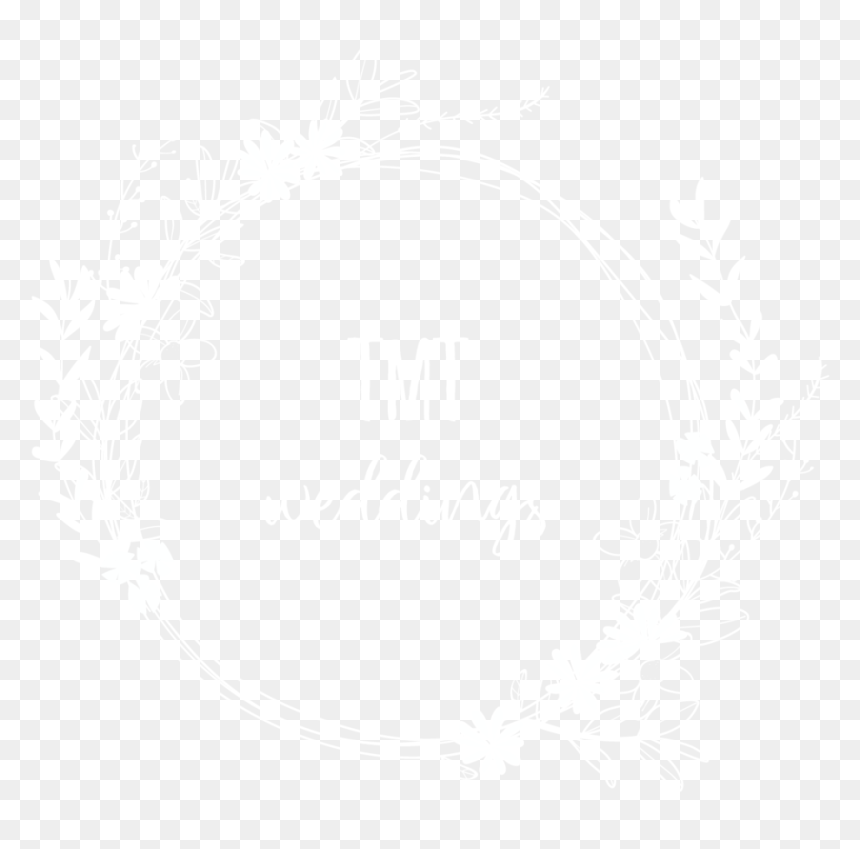 Tmt Weddings Logo White - Illustration, HD Png Download - marriage wishes png