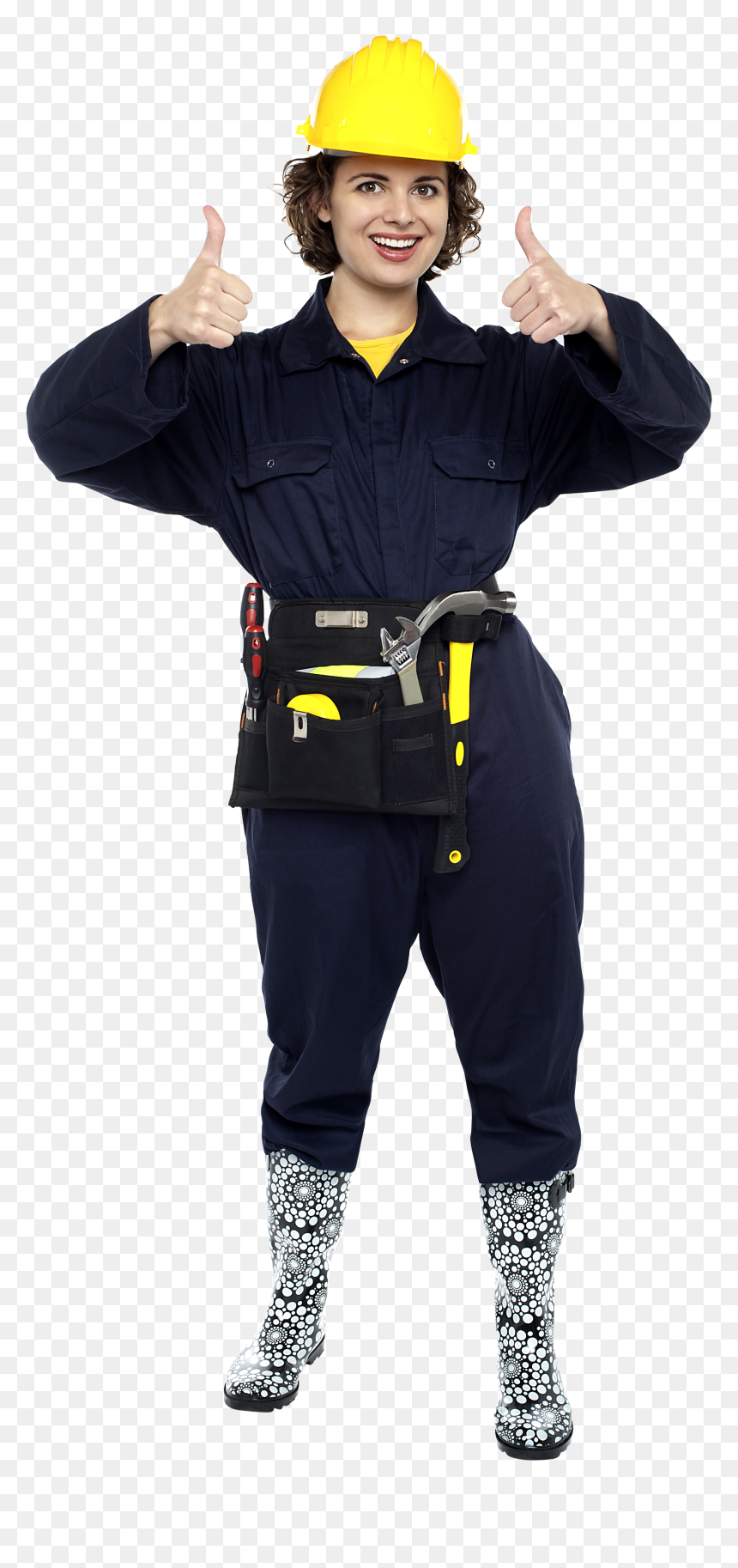 Women Worker - Woman Construction Worker Png, Transparent Png - women hat png