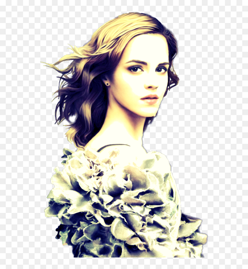 Transparent Human Face Png - Emma Watson Vanity Fair 2010, Png Download - women png images