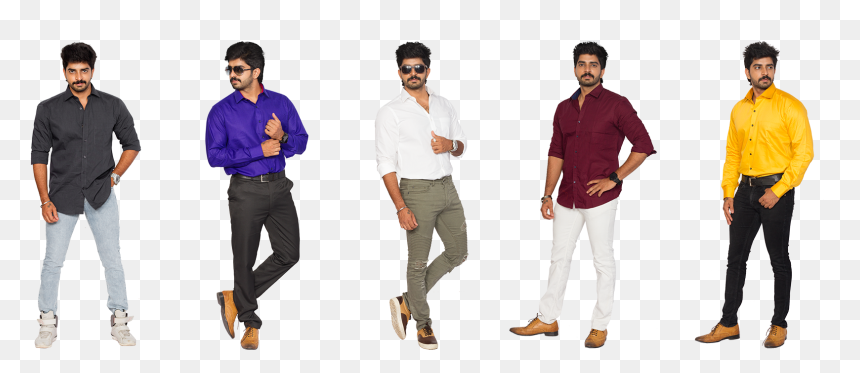 Tommy Hunter 5 Men`s Readymade Cotton Shirts"
 Title="tommy, HD Png Download - gents pant shirt png