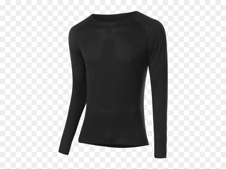 Adidas Damen Laufshirt Langarm Schwarz, HD Png Download - mens dress png