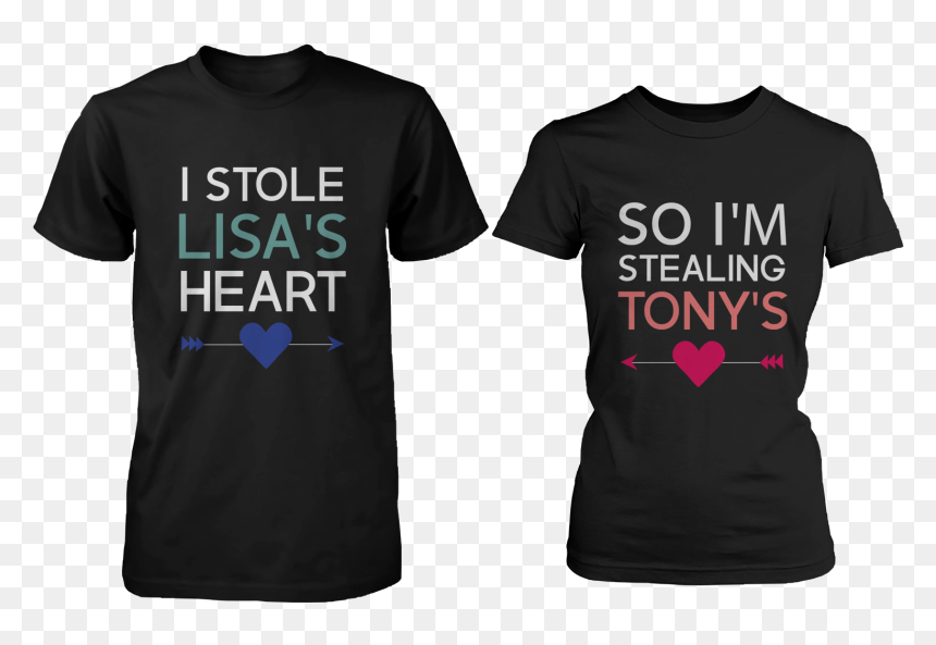 Dont Go Bacon My Heart Shirt, HD Png Download - couple heart png