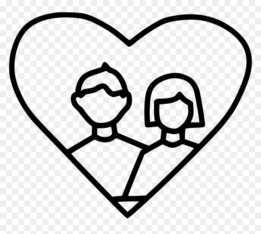Photo Couple Day Heart - Portable Network Graphics, HD Png Download - couple heart png