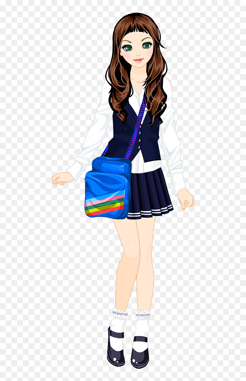 Education-2779260 1280 - Uniform School Girl Clipart, HD Png Download - indian dress png