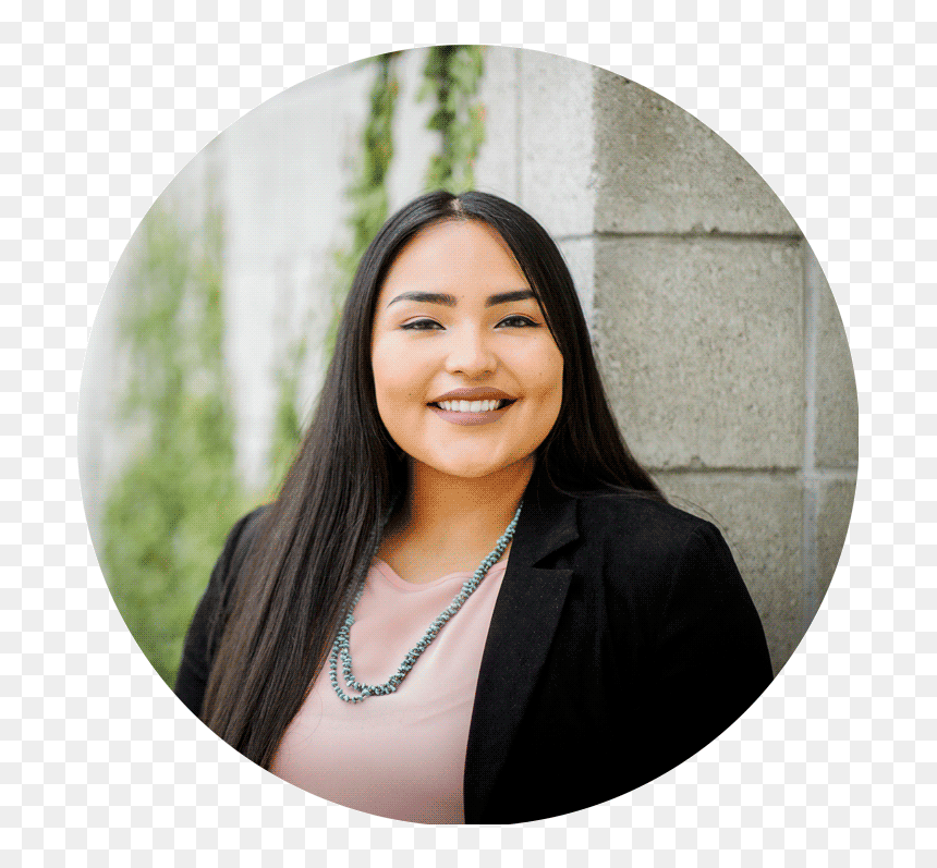 American Indian Graduate Center Scholar Shandiin Herrera - Girl, HD Png Download - indian students png images