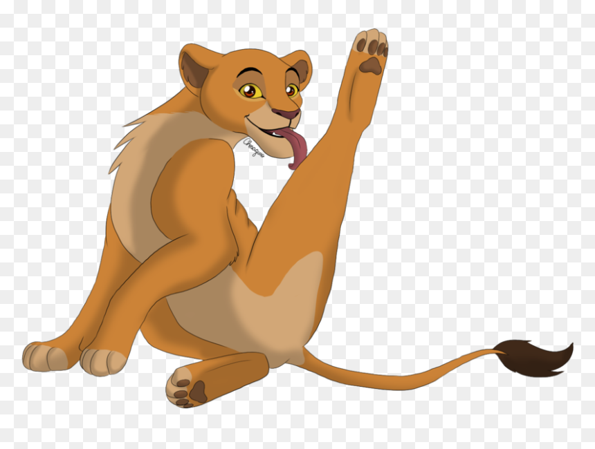 Lion King - Cartoon King Lion Transparent, HD Png Download - lion sitting png