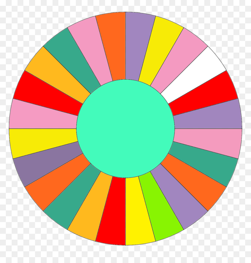 Wheel Of Fortune Clipart - Wheel Of Fortune Blank, HD Png Download - wheel clipart png