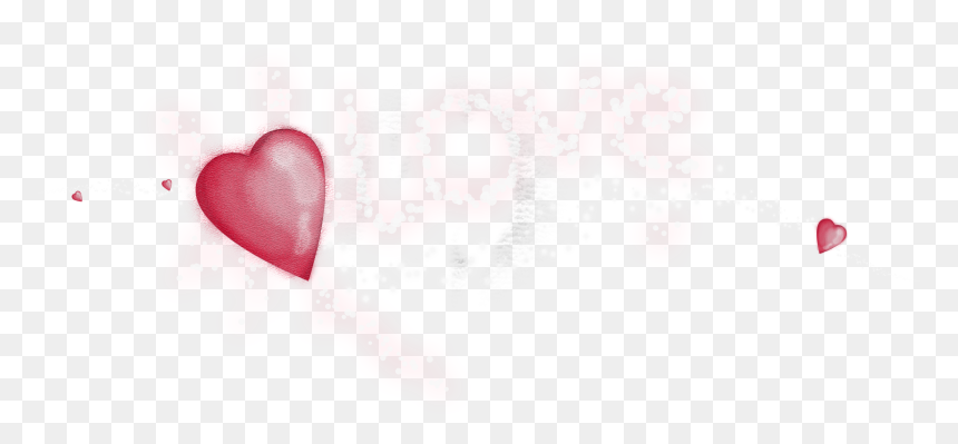 Magic Love Text Png Picture - Heart, Transparent Png - love pngs