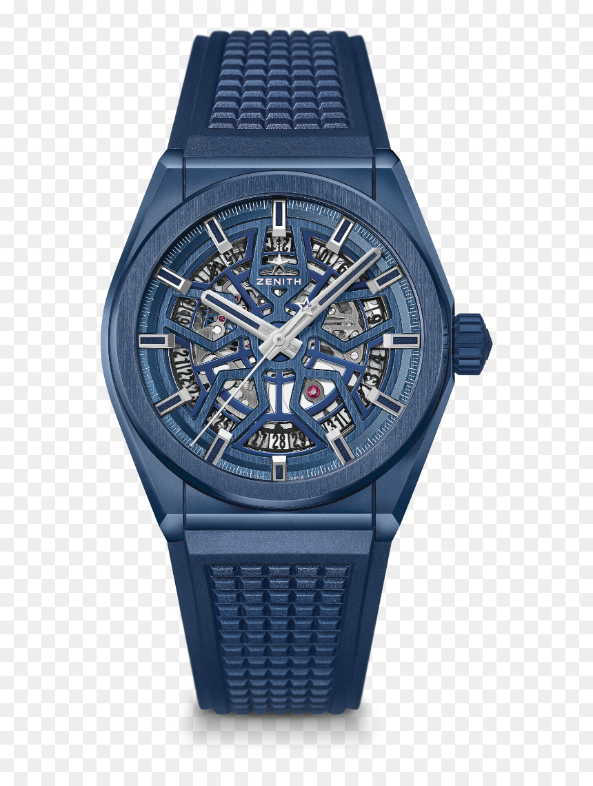 Defy Classic - Zenith Defy Classic Blue, HD Png Download - watches png images