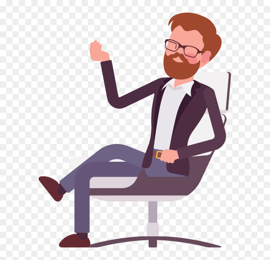 Style,sitting,office Chair - Sitting, HD Png Download - chairs png images