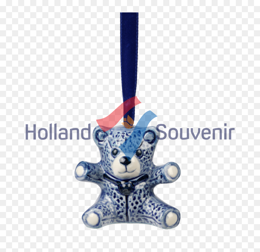 Transparent Christmas Bear Png - Pendant, Png Download - blue teddy bear png