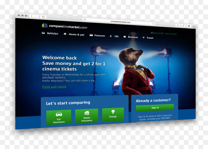 Compare The Market Website, HD Png Download - car insurance images png