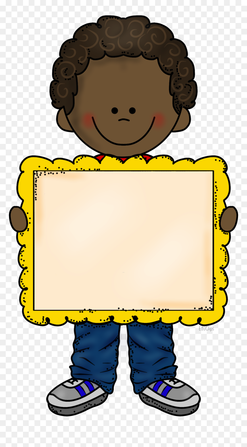 Rhymes On Healthy Food Clipart , Png Download - Clipart Of Child Holding Frame, Transparent Png - healthy food clipart png