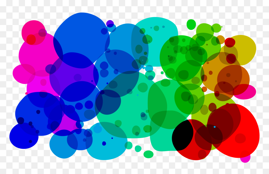 Business Card Design Clip Art - Bubbles For Business, HD Png Download - colour light png