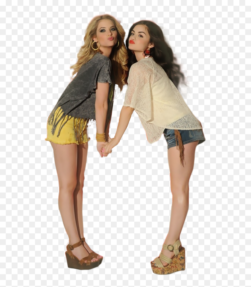 Benson And Lucy Hale Bongo, HD Png Download - ashley benson png pack