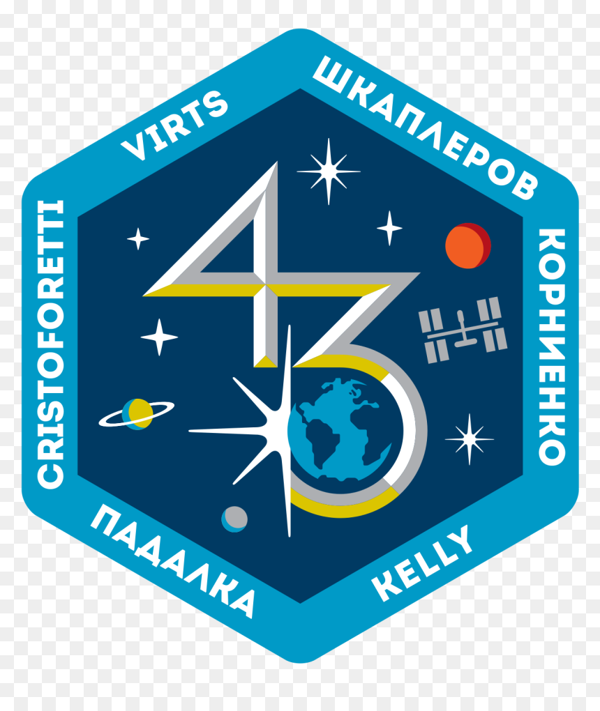 Patch 43 Cristoforetti, HD Png Download - iss png