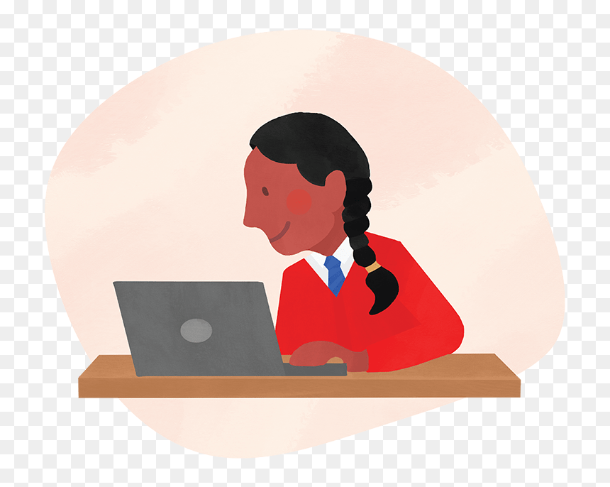 Illustration, HD Png Download - education girl png