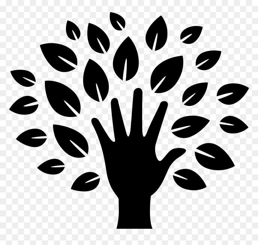 Tree,leaf,branch,black And White,botany,plant,woody - Khan Academy Png, Transparent Png - branch icon png